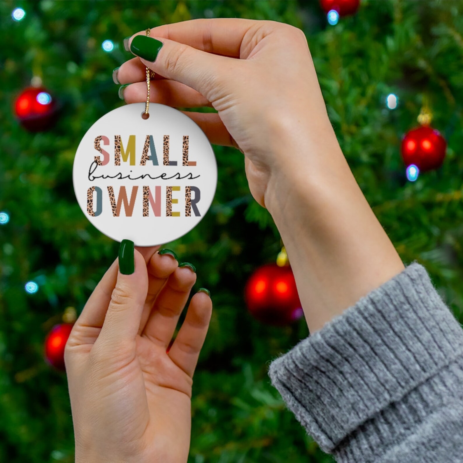 Small Business Owner Ornament Mom Gift Mompreneur Etsy