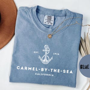 Carmel by the Sea California Shirt, Comfort Colors®, Carmel by the Sea CA T-shirt Tshirt, Carmel CA Unisex Tee, Gift for Trip, Souvenir