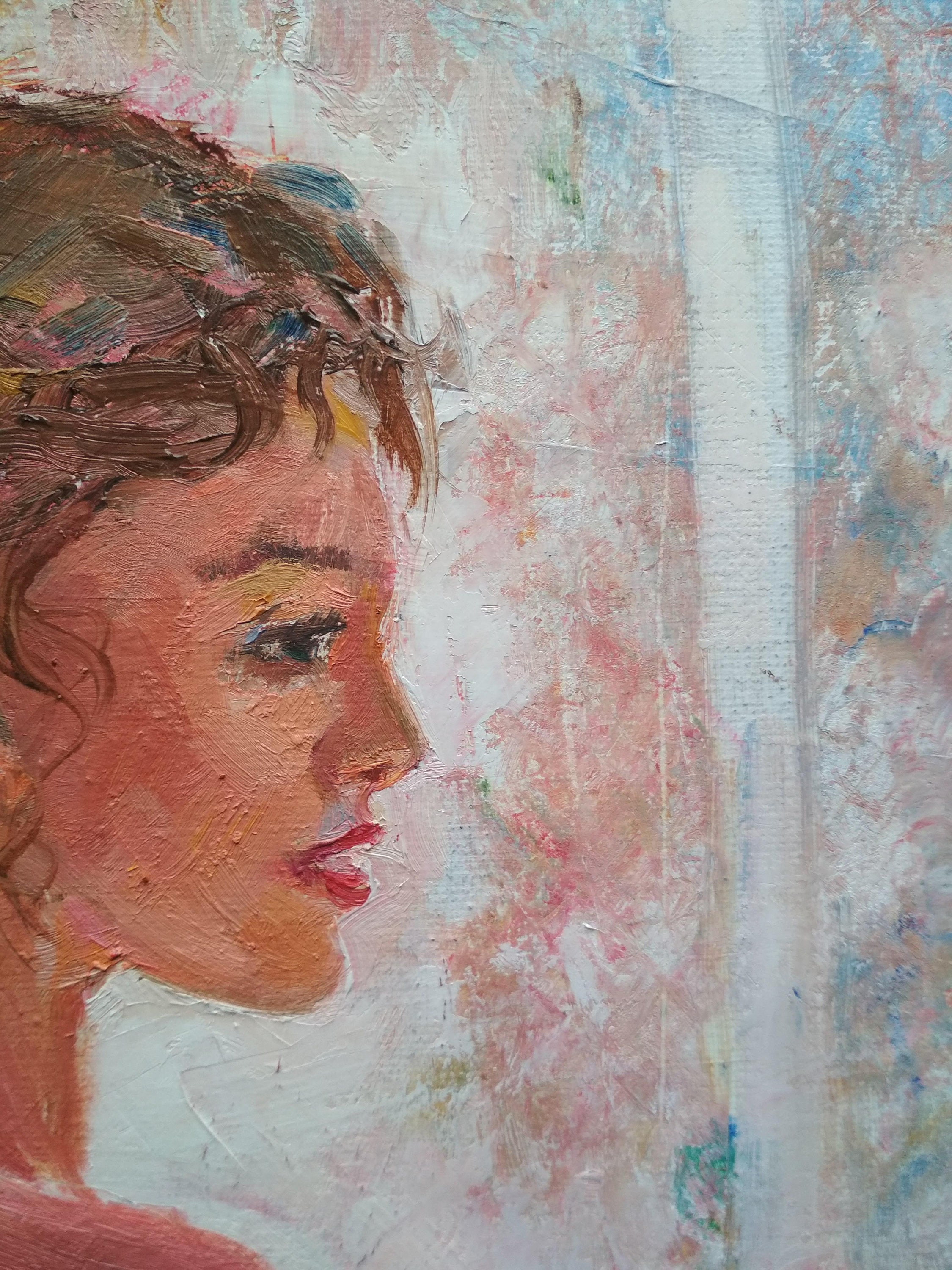 Naked Woman art Erotic artwork Original oil painting figure Etsy