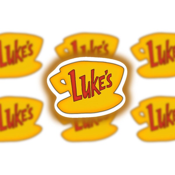 Sticker Luke’s mug Gilmore Girls