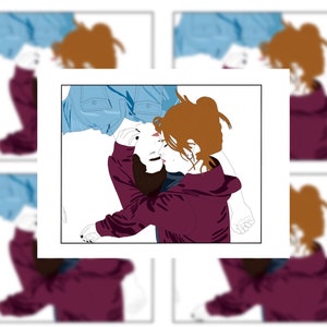Carte postale Couple