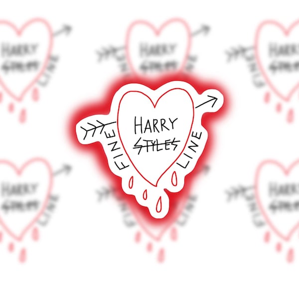 Sticker Harry Styles Fine Line