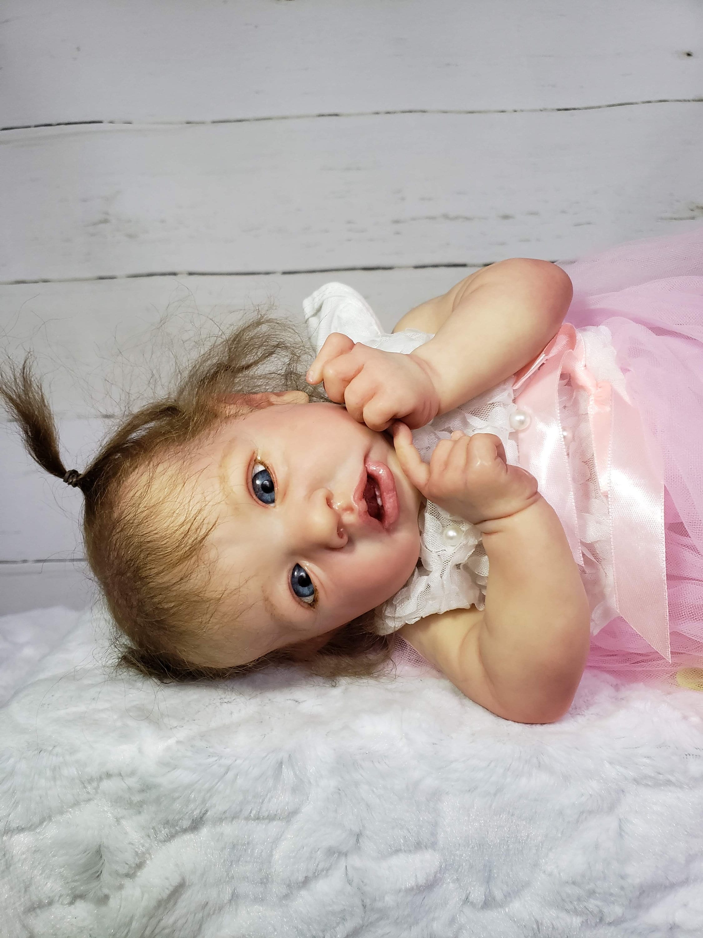Saskia by Bonnie Brown, Custom Saskia, Toddler Reborn Doll