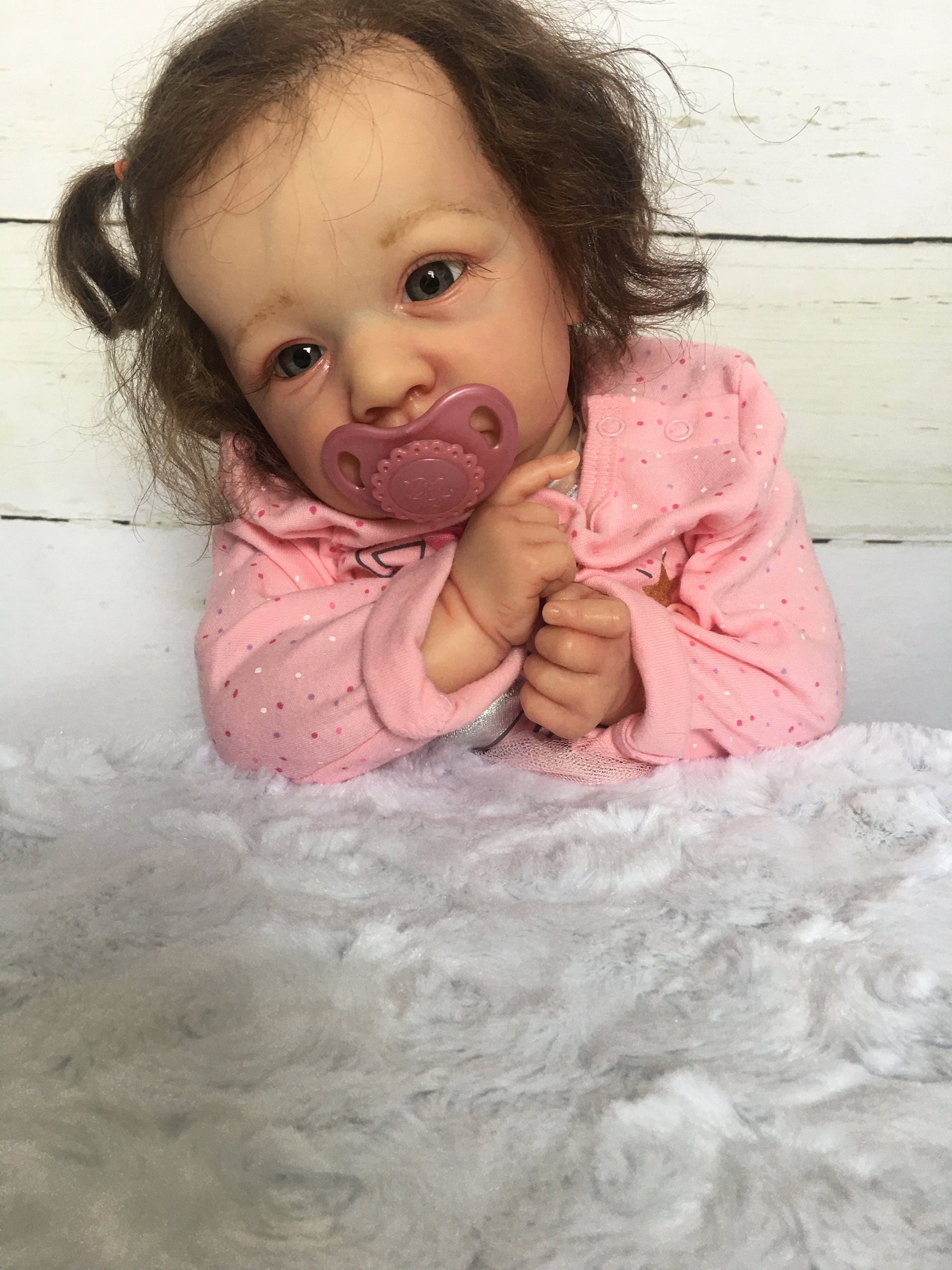 Saskia by Bonnie Brown, Custom Saskia, Toddler Reborn Doll