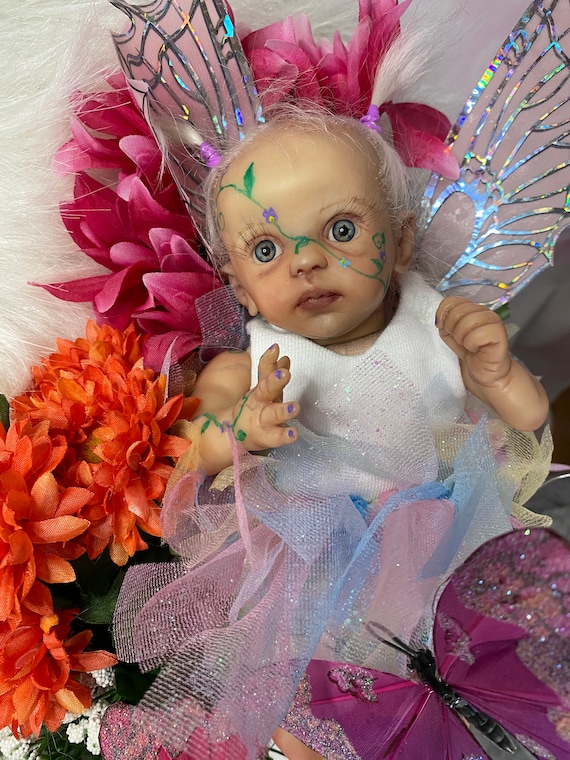 Petunia by Marita Winters, Fantasy Reborn ,collectors Doll, Micro