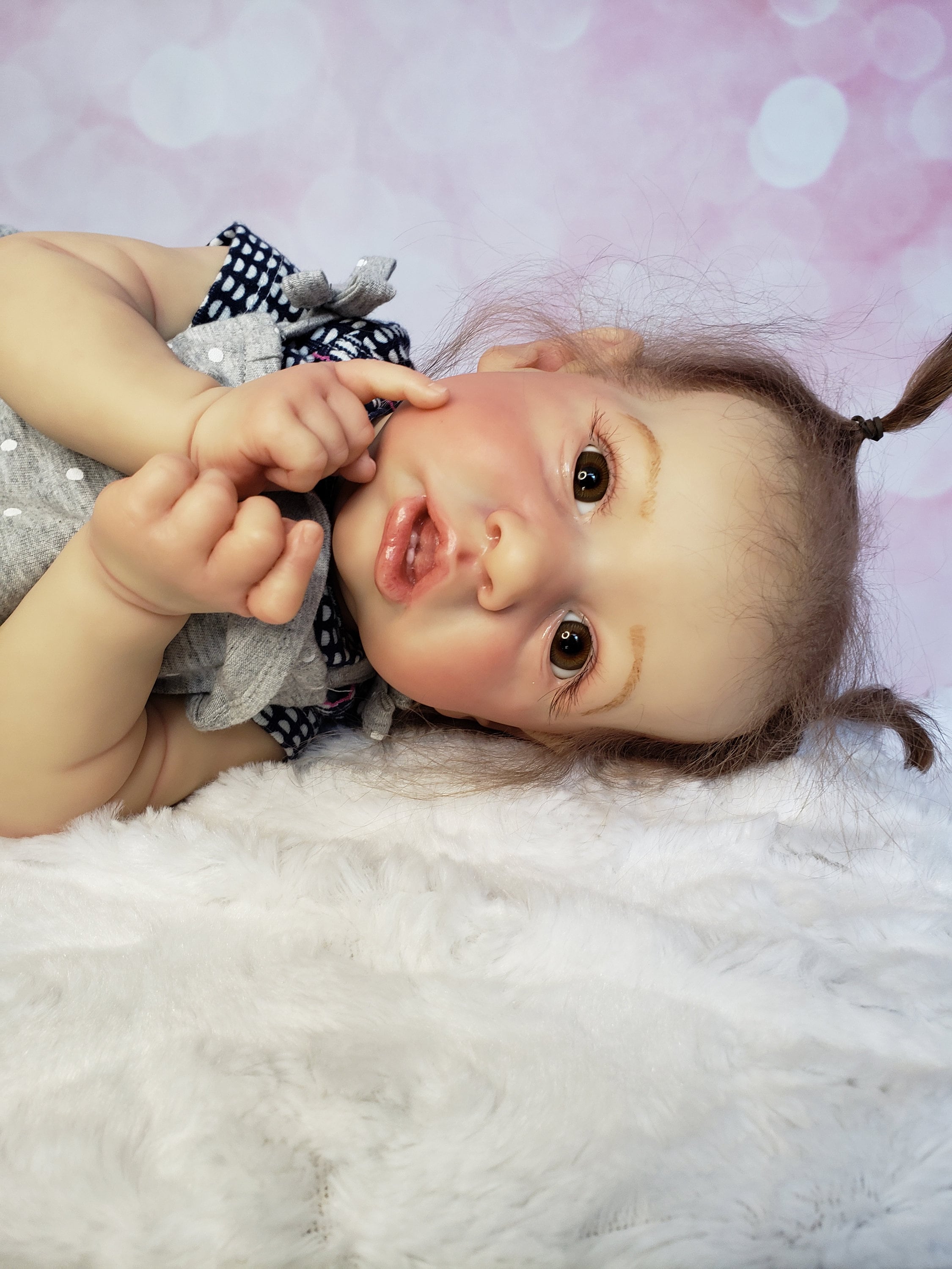 Saskia by Bonnie Brown, Custom Saskia, Toddler Reborn Doll