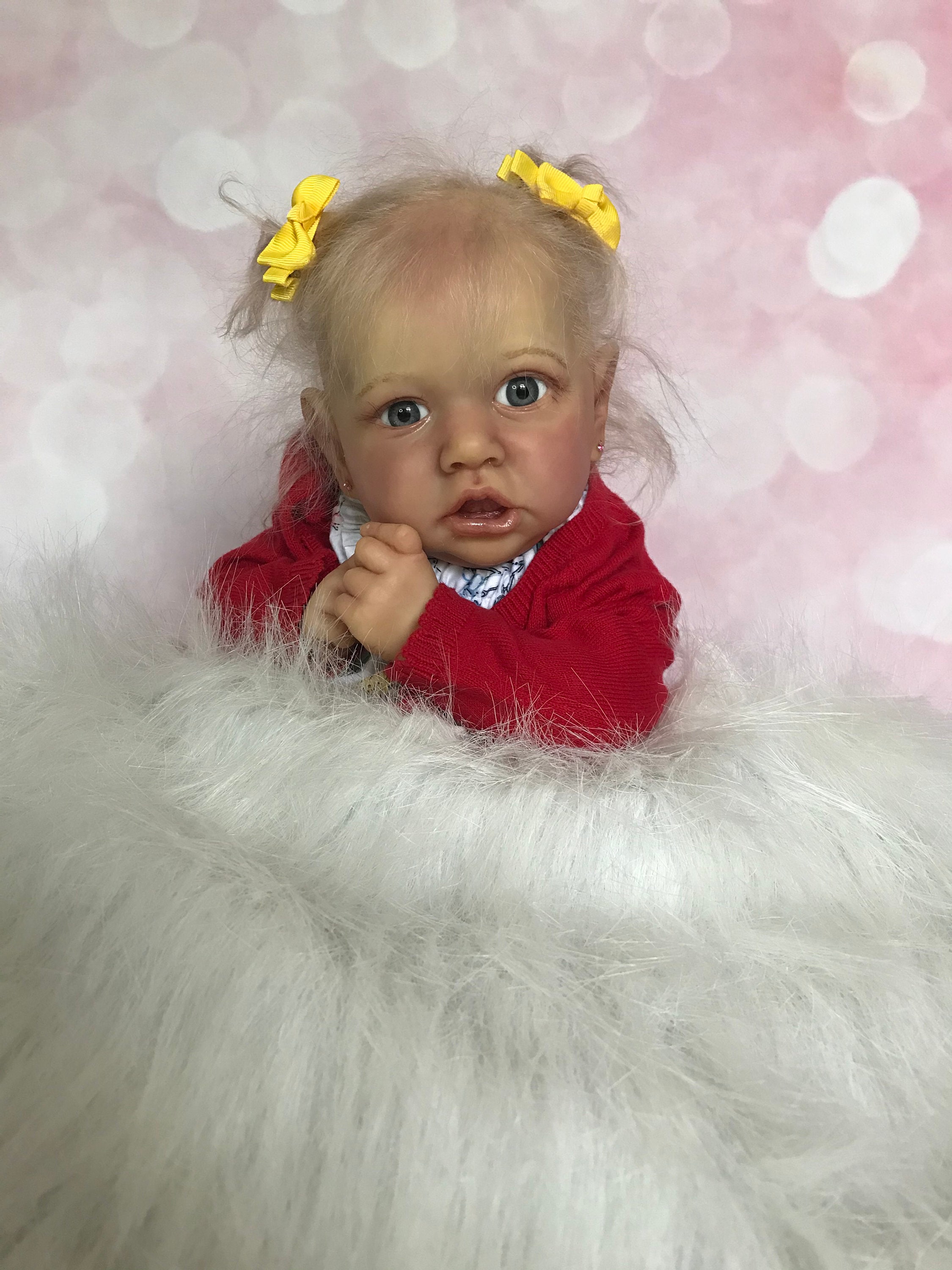 Saskia by Bonnie Brown, Custom Saskia, Toddler Reborn Doll