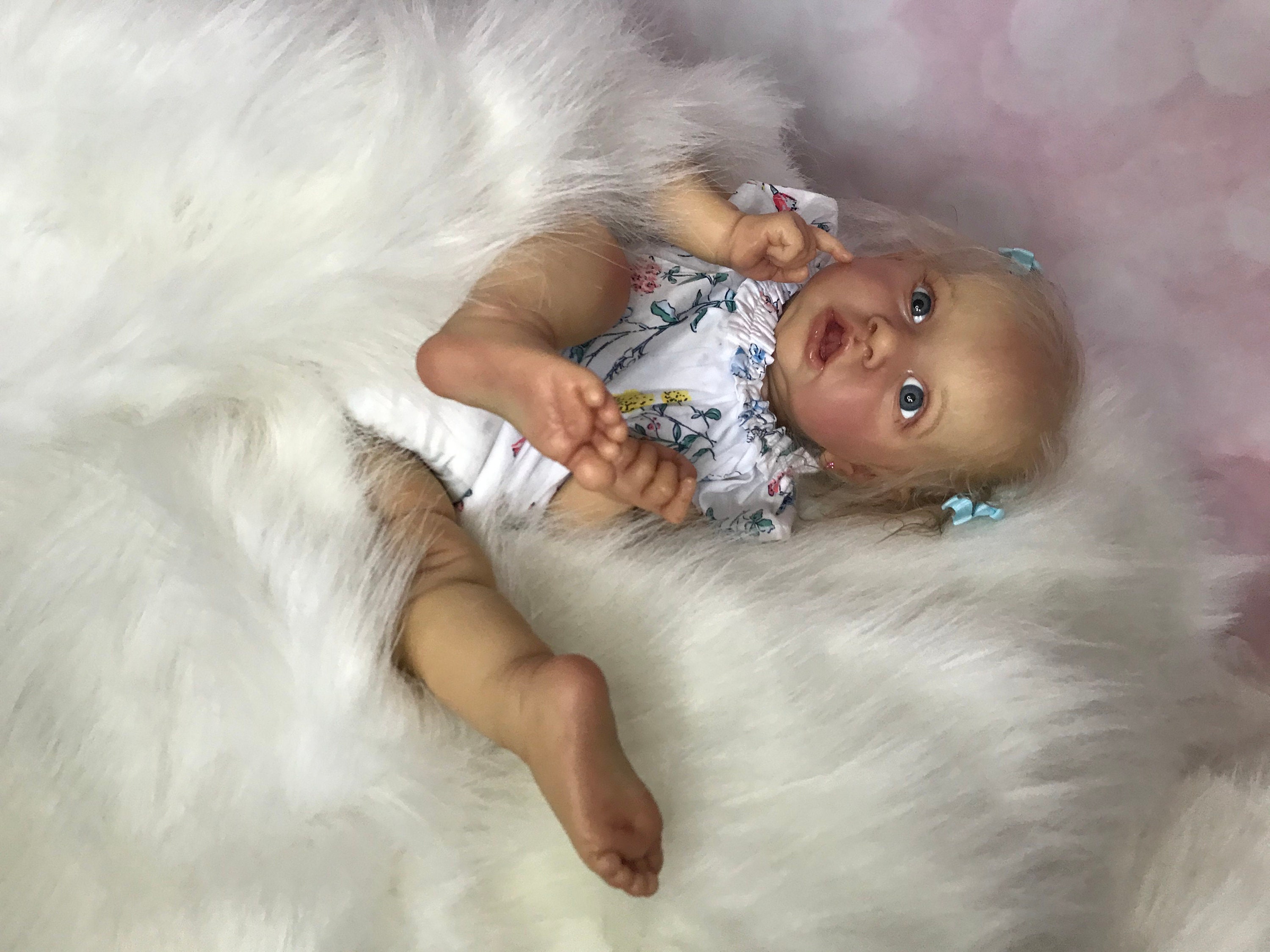 Saskia by Bonnie Brown, Custom Saskia, Toddler Reborn Doll