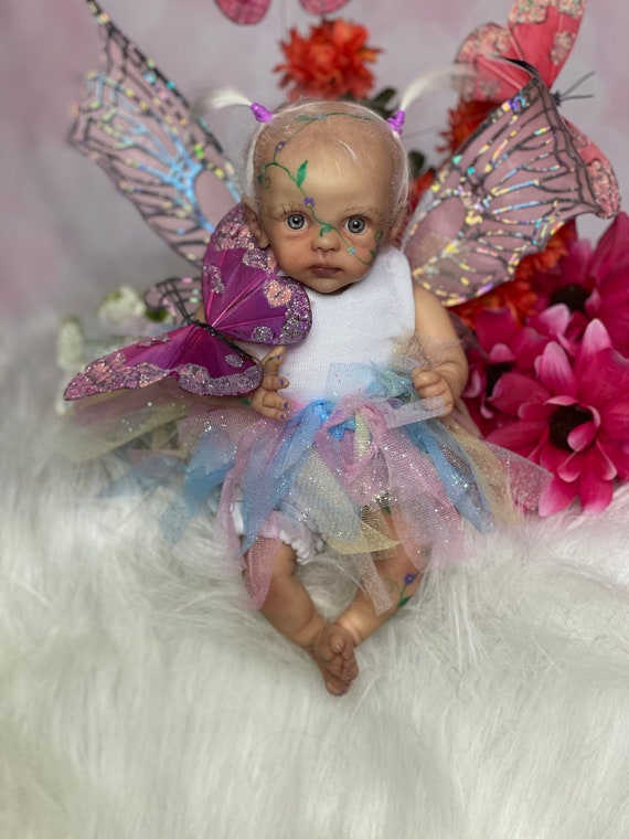 Petunia by Marita Winters, Fantasy Reborn ,collectors Doll, Micro