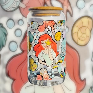 Mermaid Glass Cup