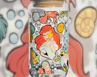 Mermaid Glass Cup