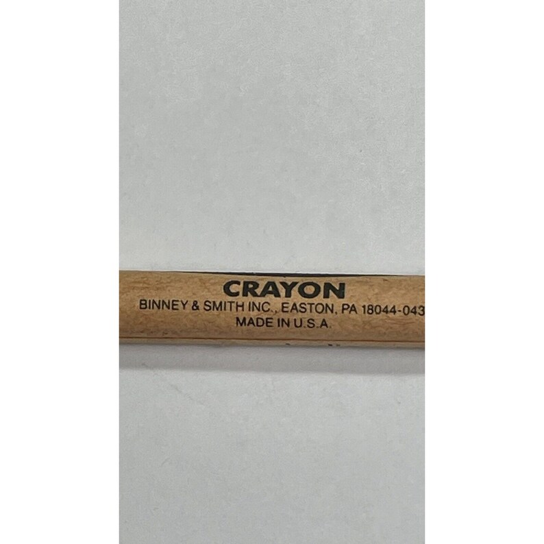 Vintage Crayola Indian Red Crayon Retired Binney & Smith 1990 Etsy