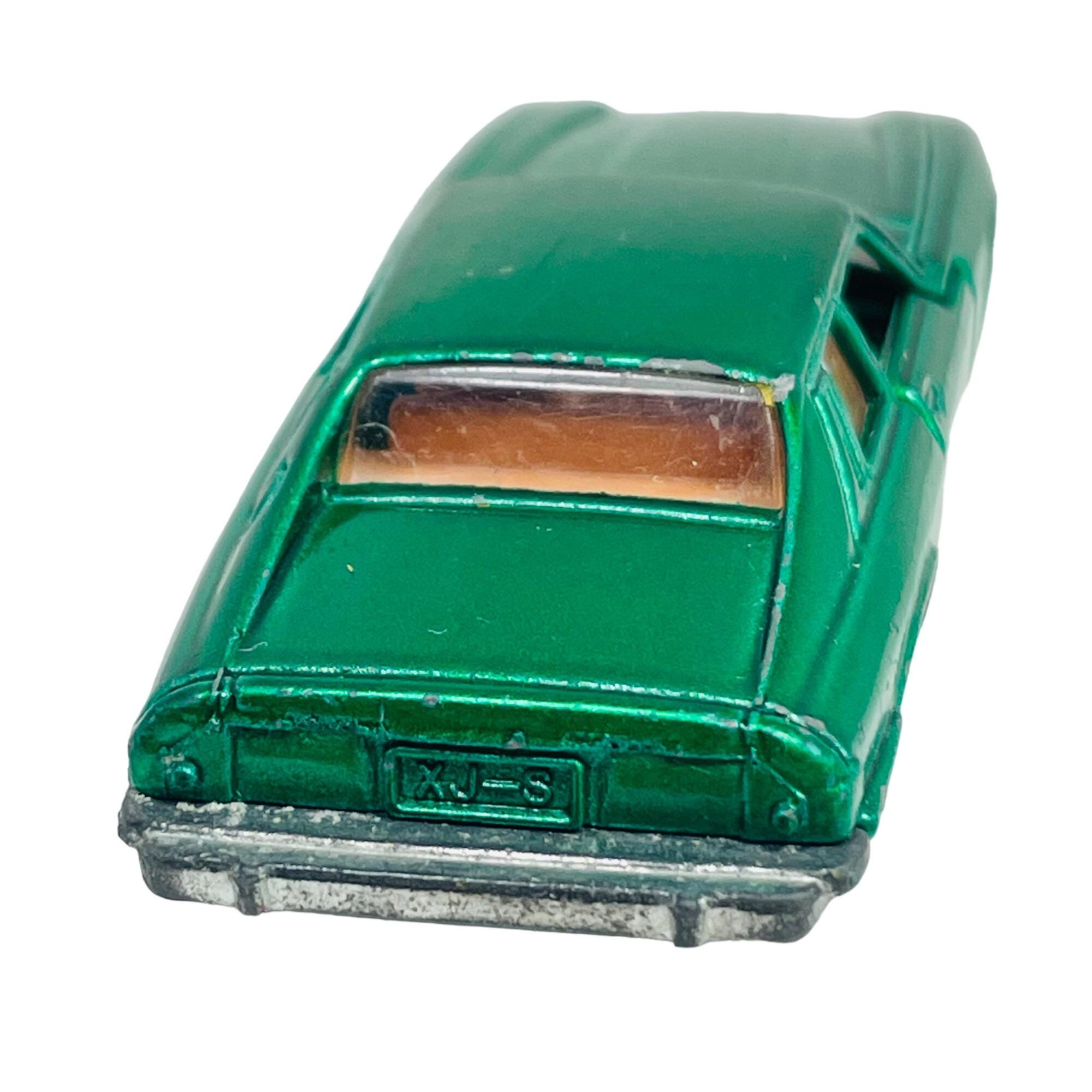 Vintage 1978 Tomica Jaguar XJ-S Die-cast Car Green Tan Interior