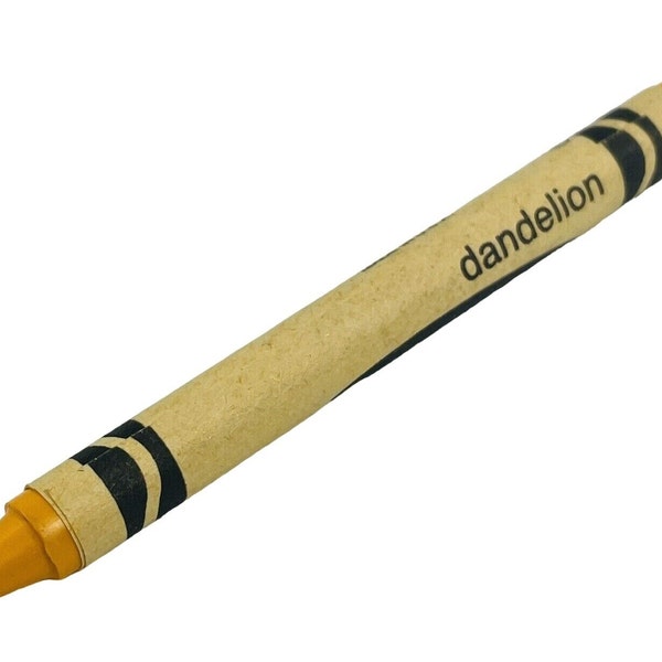 Dandelion Crayola Crayon Retired Vintage Collect Gift