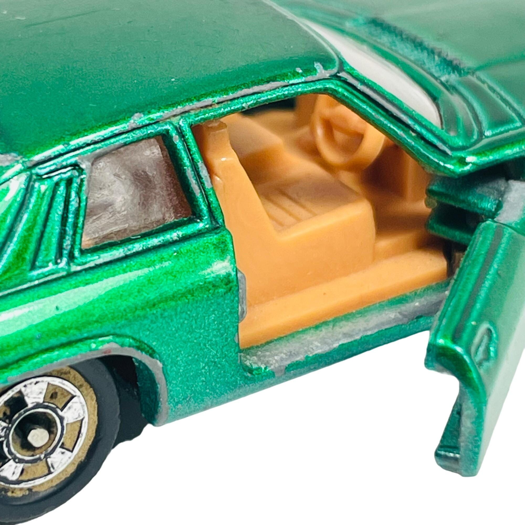 Vintage 1978 Tomica Jaguar XJ-S Die-cast Car Green Tan Interior