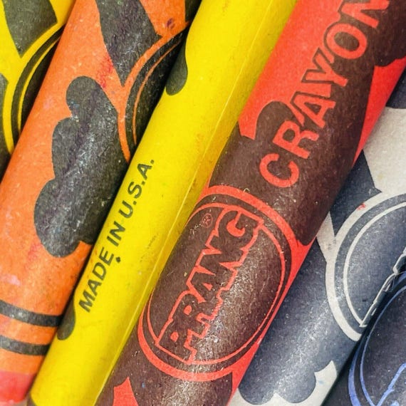 Prang カラー アート クレヨン 20 ヴィンテージ クレヨン 中古