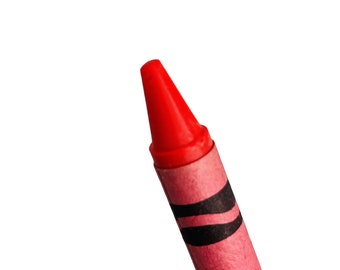 Ultra Red Crayola Crayon Fluorescent Retired Permanent Name Change