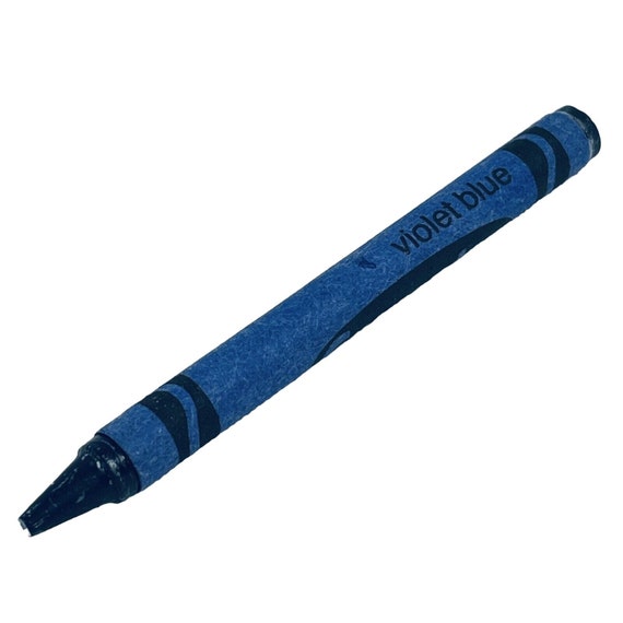 Violet Blue Crayola Crayon Retired New Unused Discontinued Vintage
