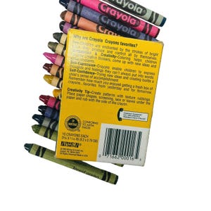 16 Retired & Hard to Find Crayola Crayon Collector Vintage Color Used ...