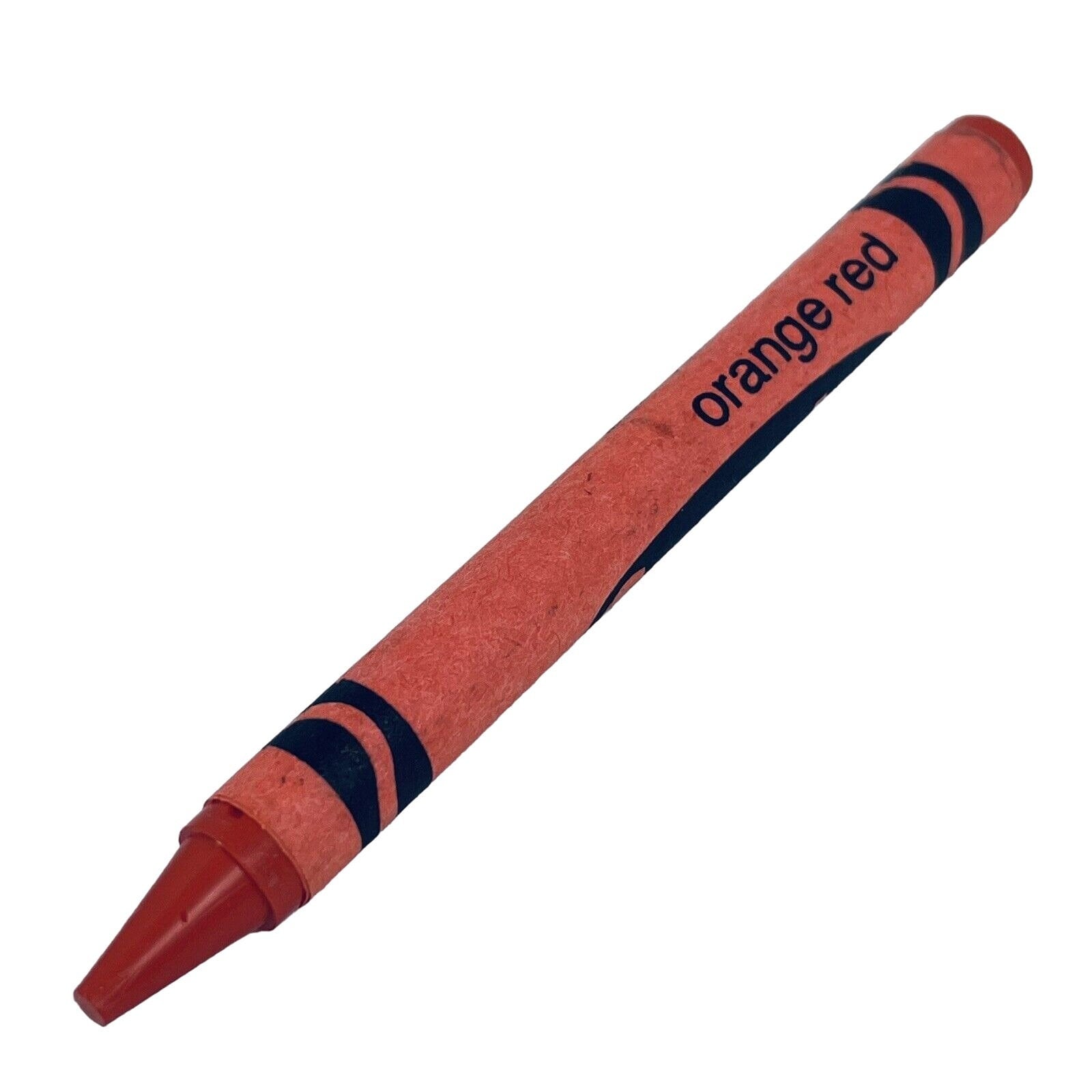 Crayola Crayon Retired Orange Red New Unused Binney & Smith