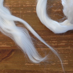 50 grams of banana fibers in combed yarn, for spinning (1 kg = 110.00 euros)