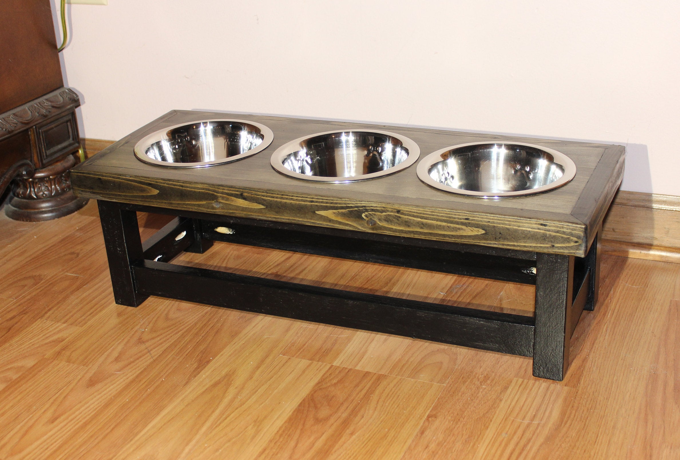 Elevated Stainless Steel Dog Double Bowls With 1 Slow Feeder Bowl, 5 Height  Adjustable Raised Dog Feeder Stand With Dog Bowls For Small Medium And  Large Sized Dogs - Temu