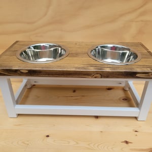 Raised Dog Bowls Etsy