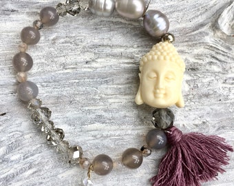 Buddha Bracelet Malabracelet Buddha Tassel Bohojewelry