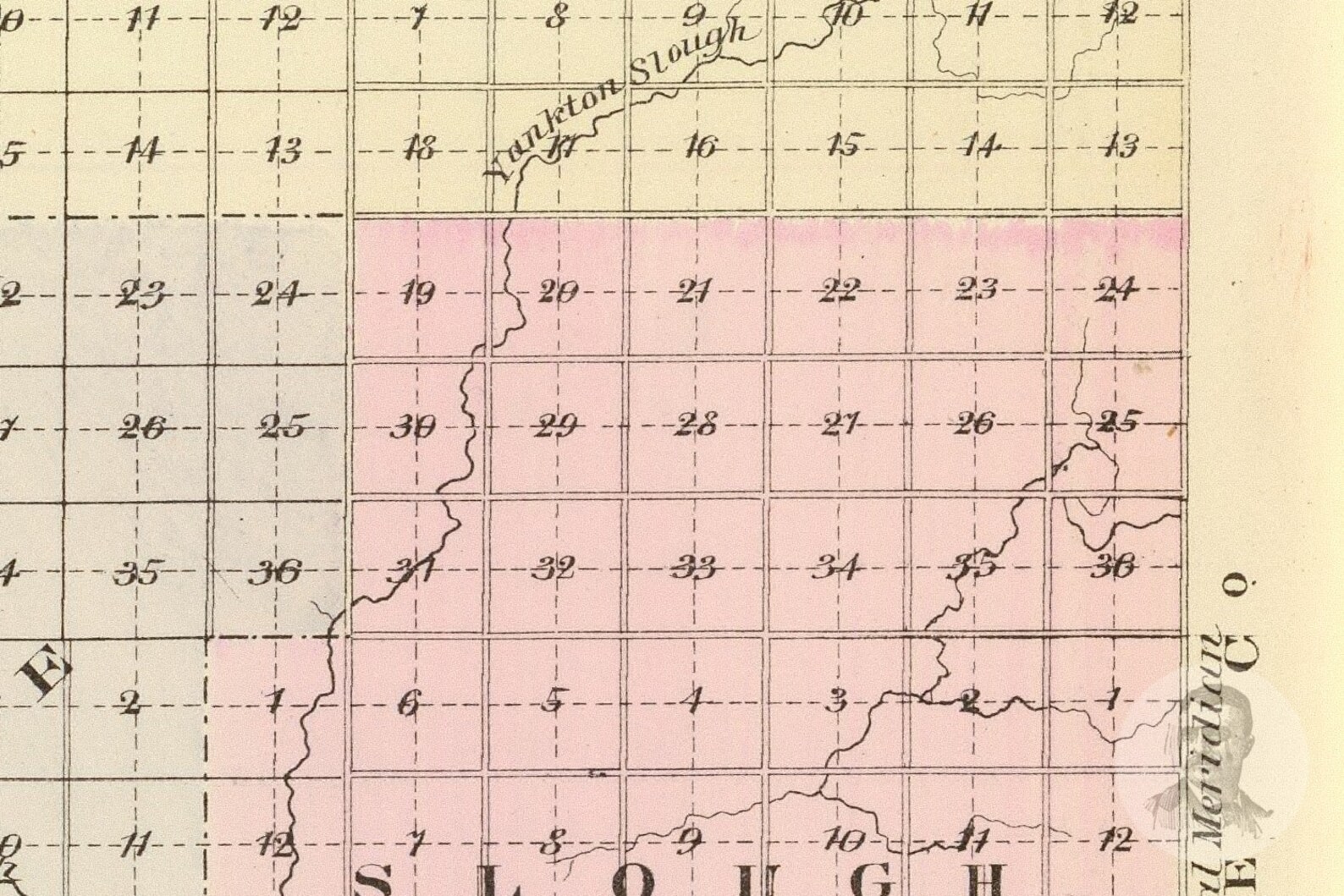 Vintage Pierce County NE Map 1885 Old Nebraska Map Etsy