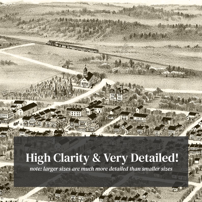 Newmanstown & Sheridan Map 1898 Old Map of Newmanstown Etsy