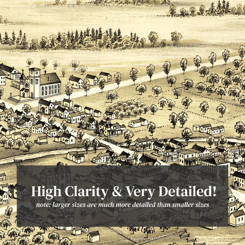 West Chazy Map 1899 Old Map of West Chazy New York Art Etsy UK