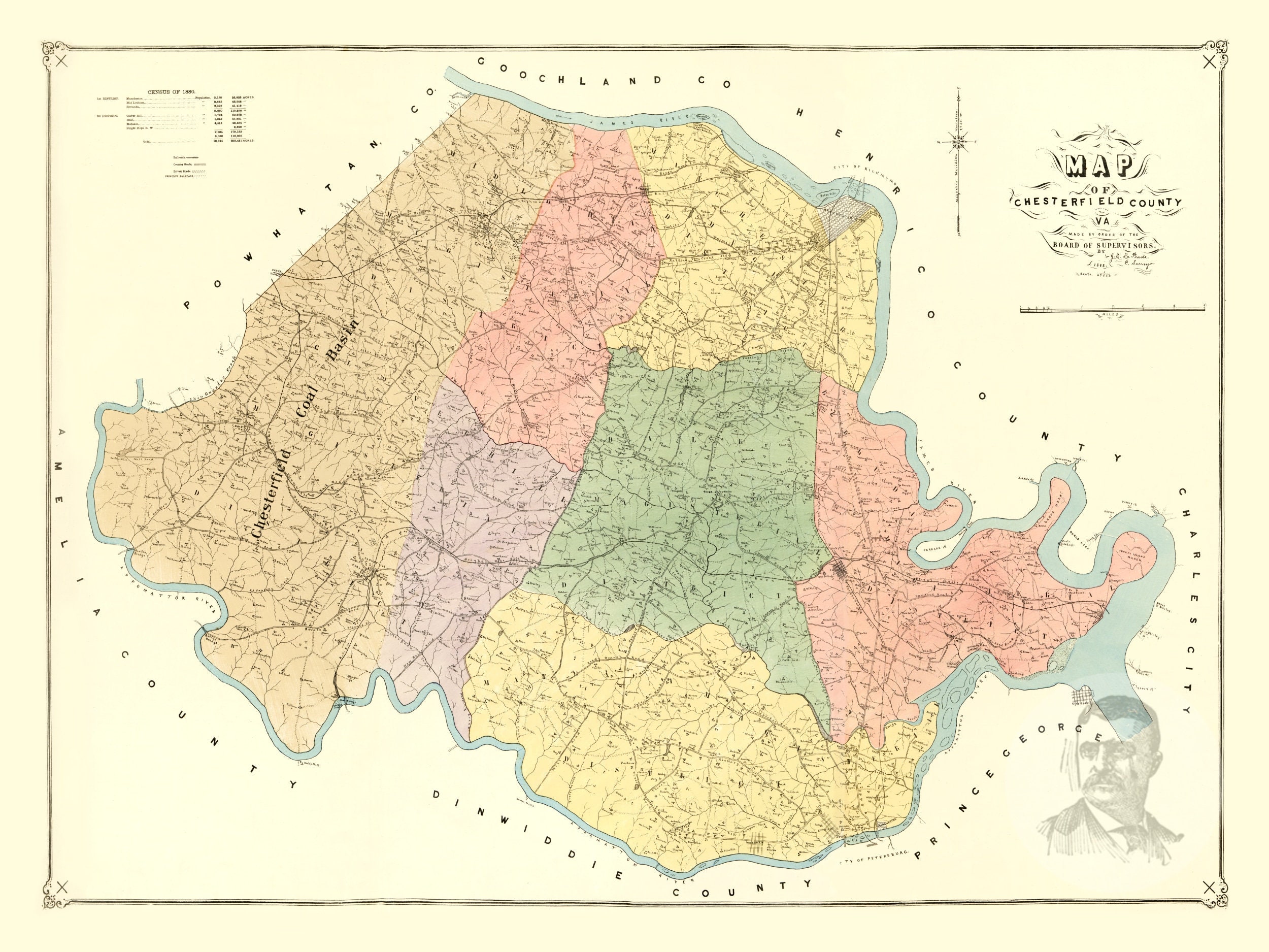 Chesterfield County Va Zip Code Map United States Map