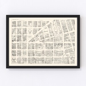 Oakland Map 1952, Vintage Oakland Map, Old Oakland California Art, Wall Art Gift for Oakland History Lovers Retro Decor