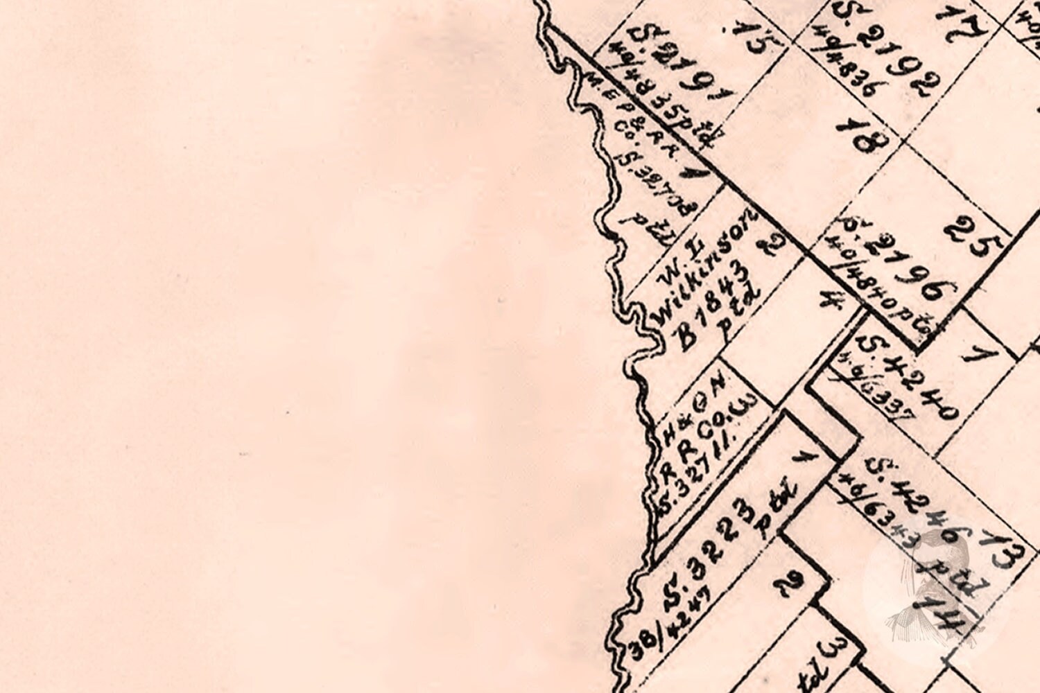 Vintage Crane County Map 1888 Old Map of Crane County Texas Etsy