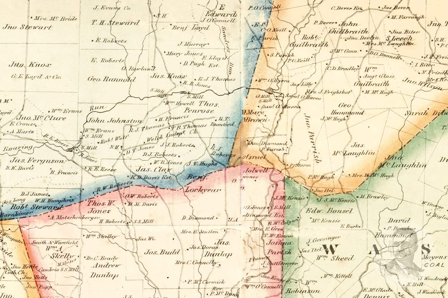 Cambria County Map Cities