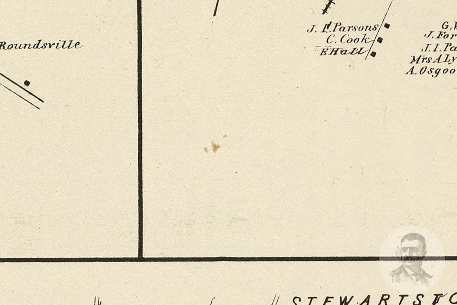 Vintage Colebrook Map from 1892 Old New Hampshire Map Etsy