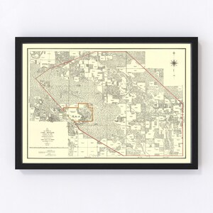 Volk Field Air Base Map 1902, Vintage Volk Field Air Base Map, Old Volk Field Air Base Art, Wall Art Gift for Volk Field Air Base History Lo
