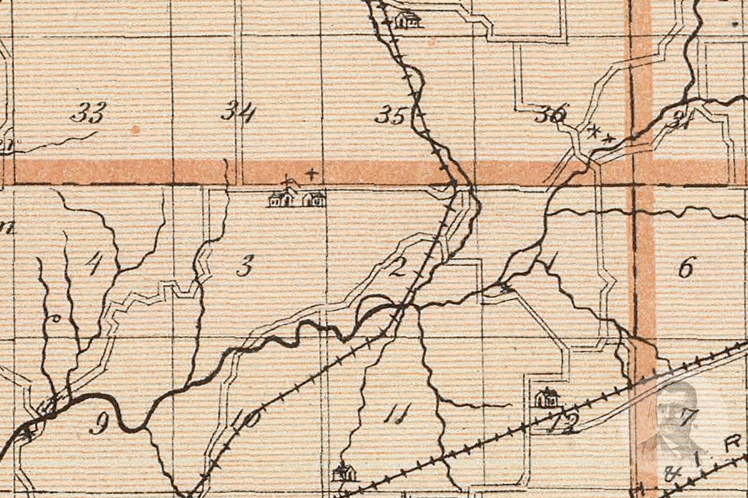 Vintage Putnam County IN Map 1876 Old Indiana Map Etsy