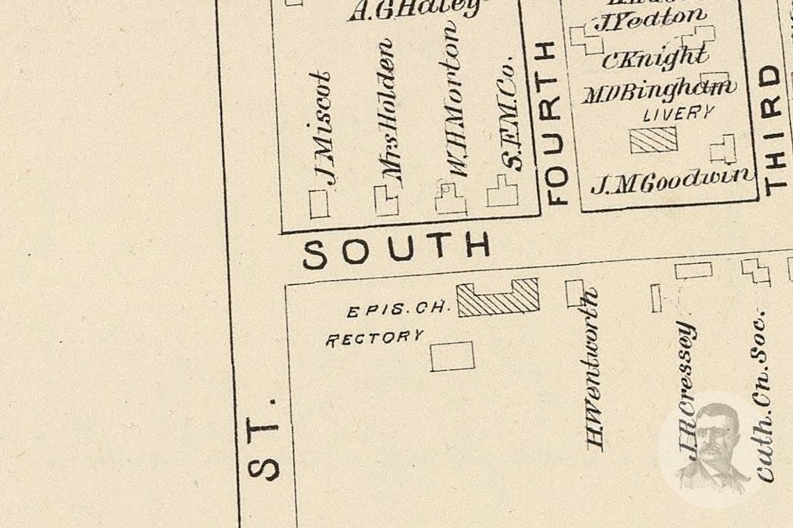 Vintage Rollinsford Map from 1892 Old New Hampshire Map Etsy