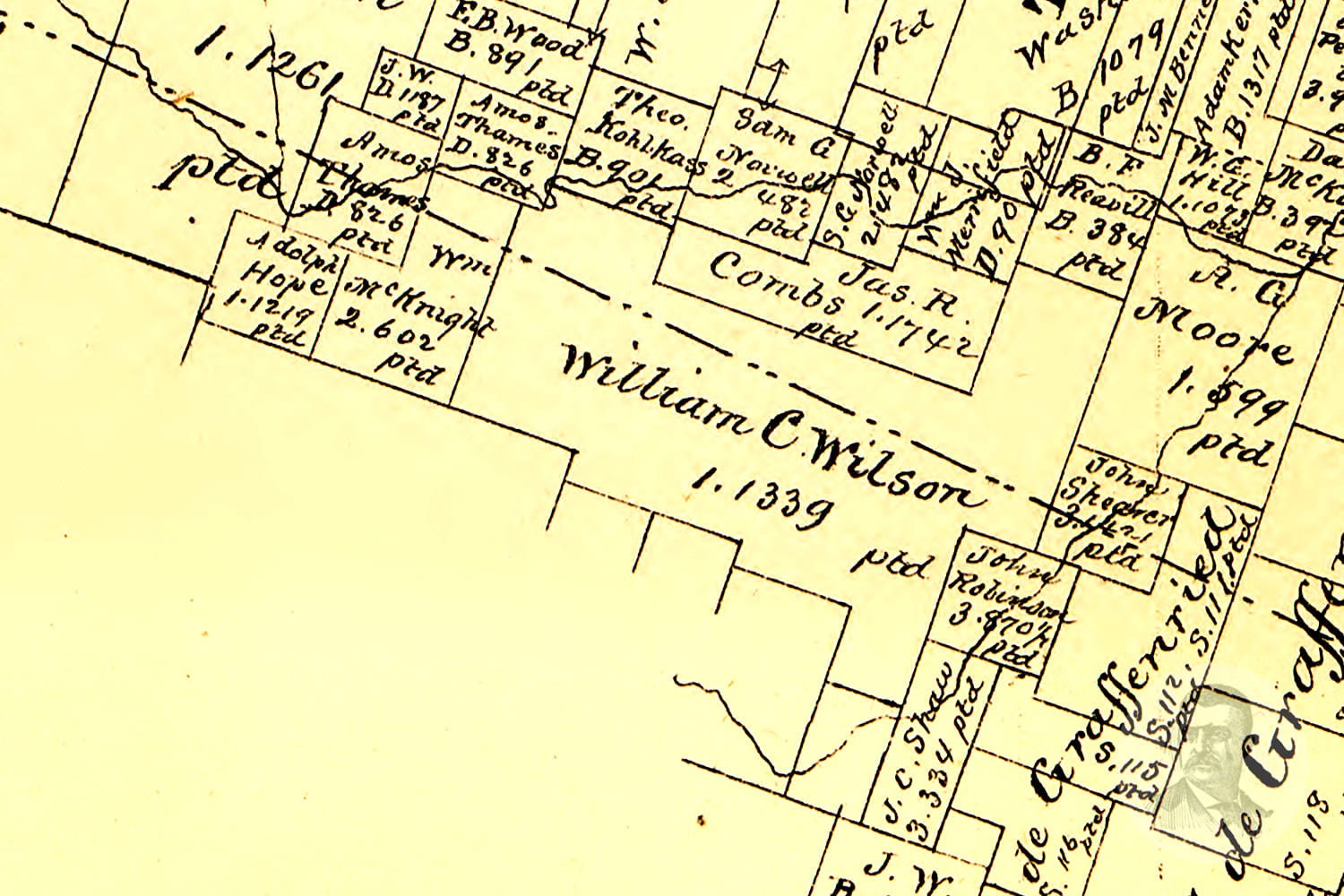 Vintage Bell County Map 1879 Old Map of Bell County Texas Etsy