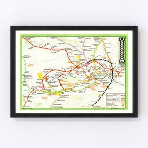 London Map 1912, Vintage London Map, Old London Art, Wall Art Gift for London History Lovers Retro Decor