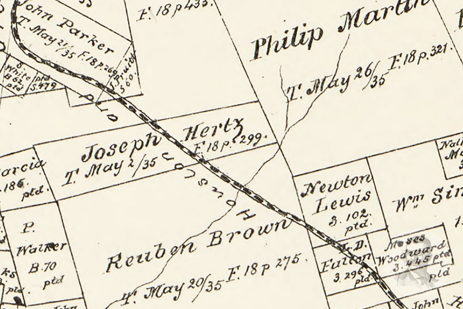 Vintage Anderson County Map 1879 Old Map of Anderson County Etsy