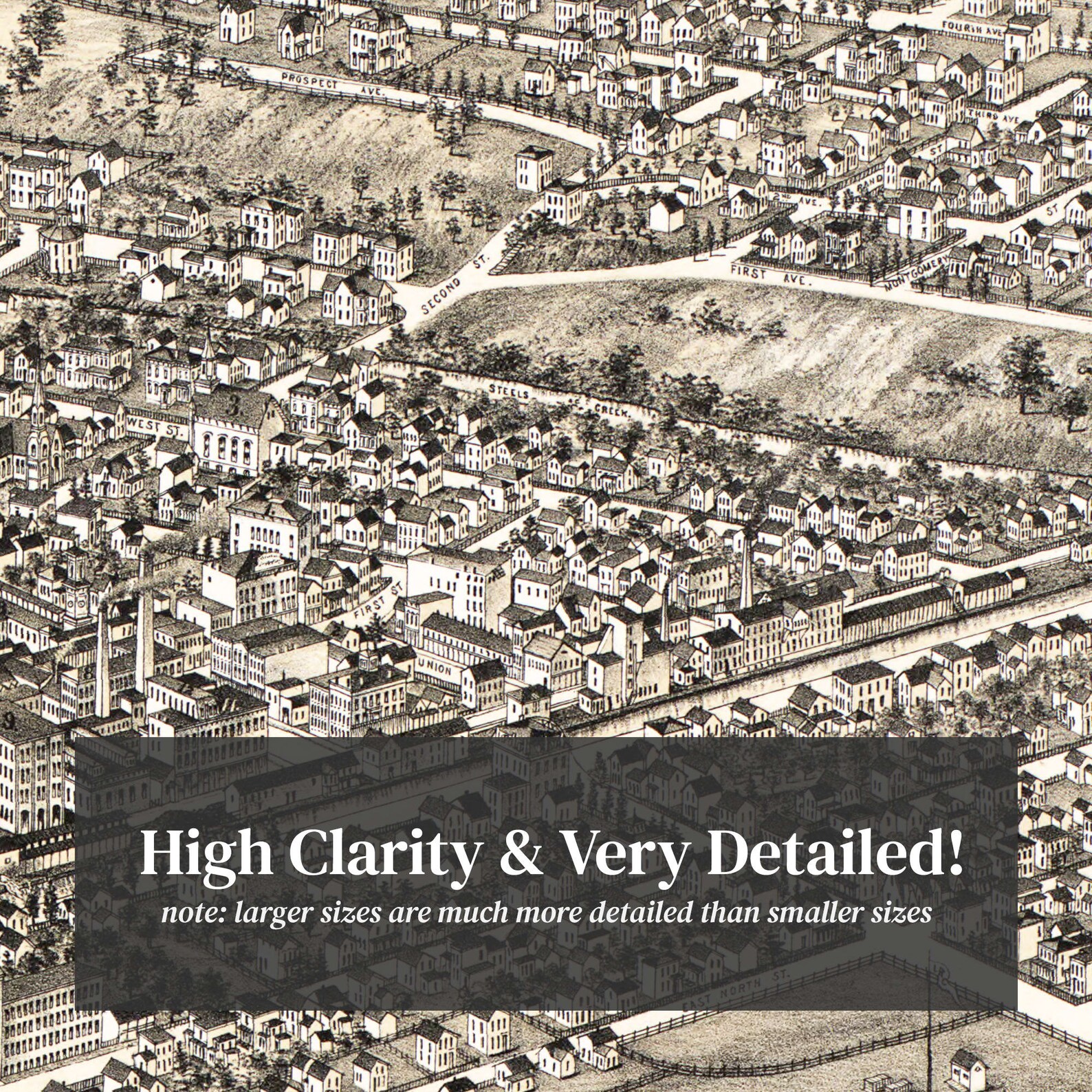 Ilion Map 1881 Old Map of Ilion New York Art Vintage Print Etsy