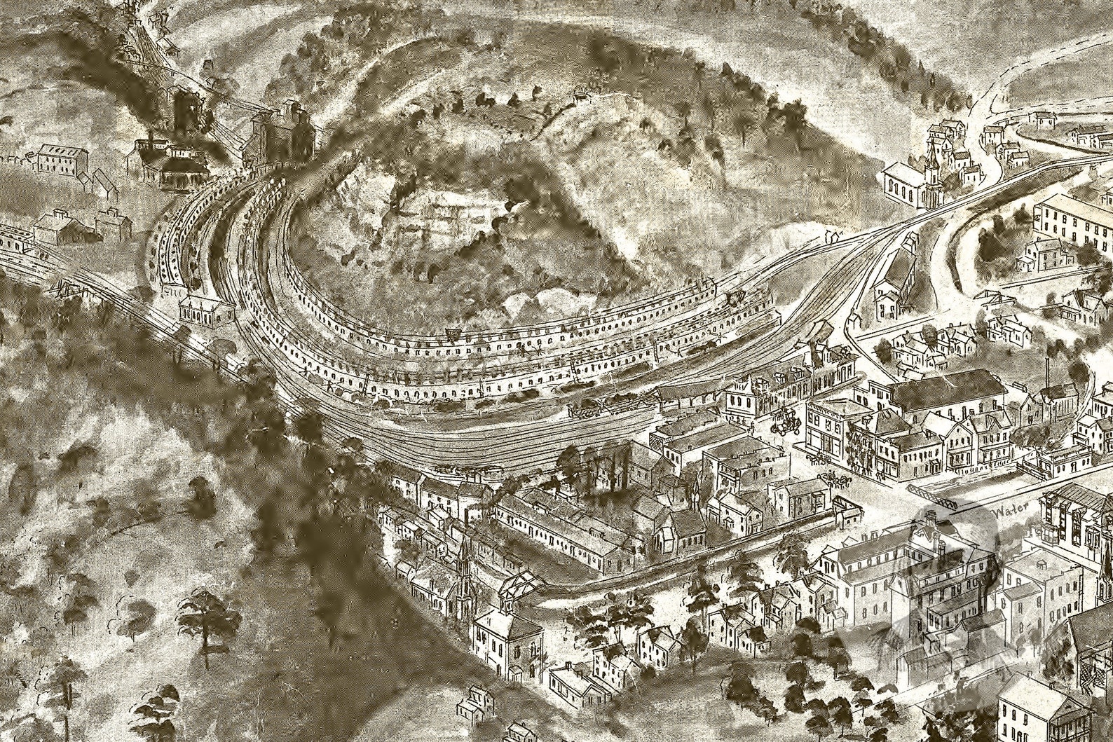 Vintage Pocahontas Map 1911 Old Map of Pocahontas Virginia Etsy