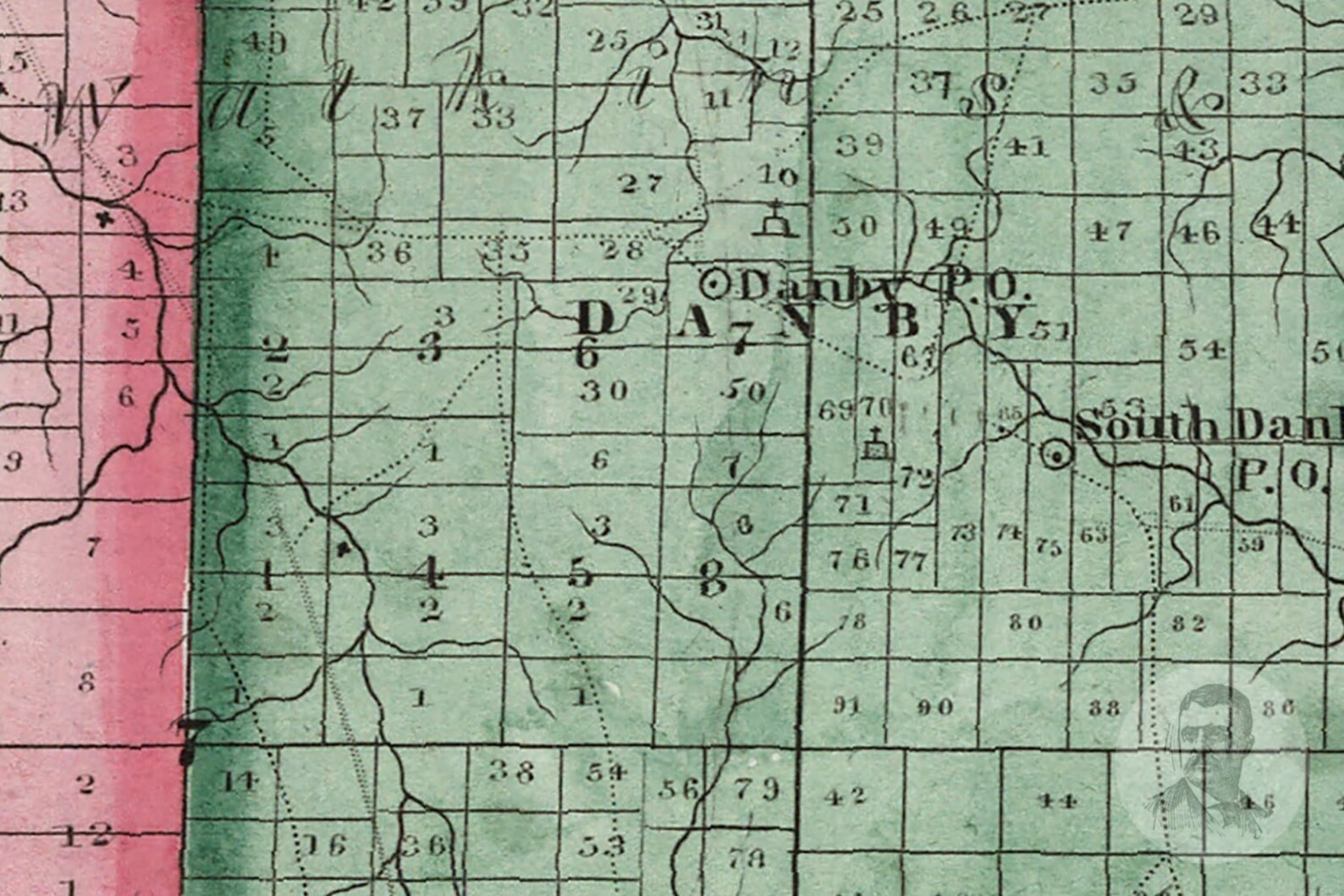 Tompkins County Ny Wall Map Premium Style By Marketma vrogue.co