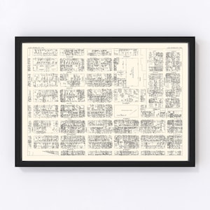 Los Angeles Map 1929, Vintage Los Angeles Map, Old Los Angeles California Art, Wall Art Gift for Los Angeles History Lovers Retro Decor