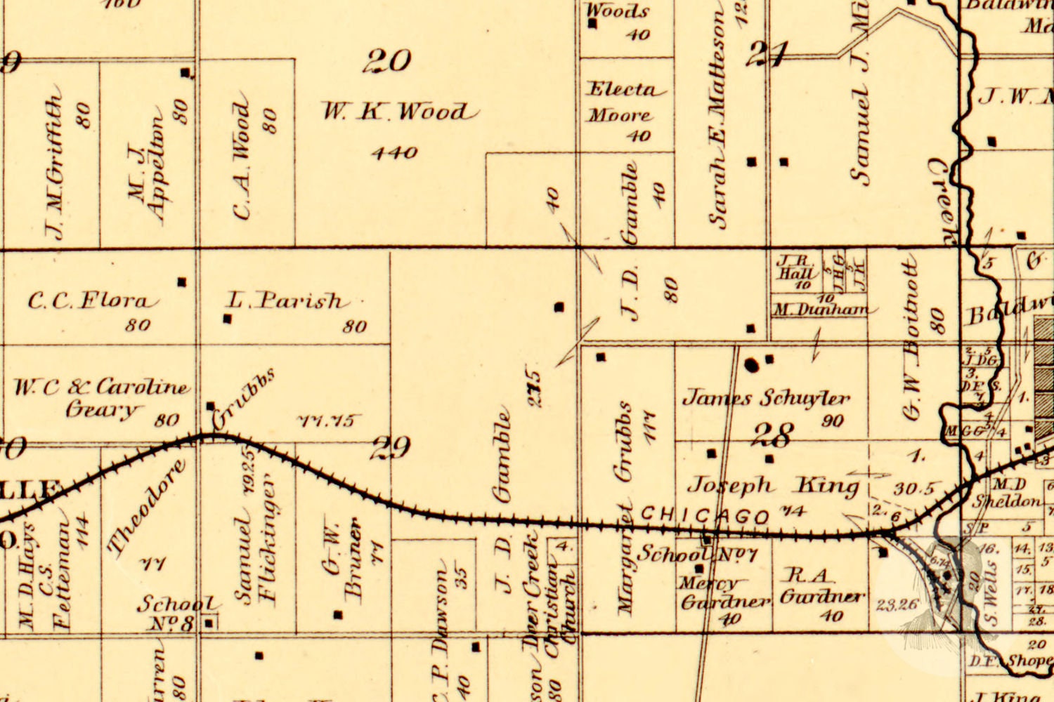 Vintage Story County Map 1883 Old Map of Story County Iowa Etsy