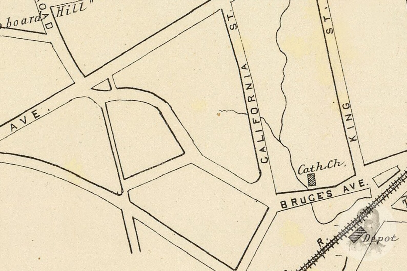 Vintage Stratford Map from 1893 Old Connecticut Map Etsy