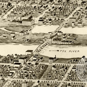 1815 Batavia New York Map - Map