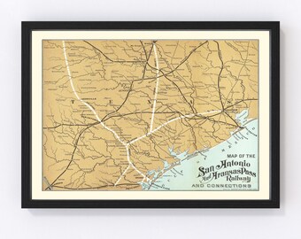 United States Map 1887, Vintage United States Map, Old United States Art, Wall Art Gift for United States History Lovers Retro Decor